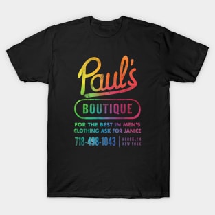 Beastie Paul's rainbow color T-Shirt